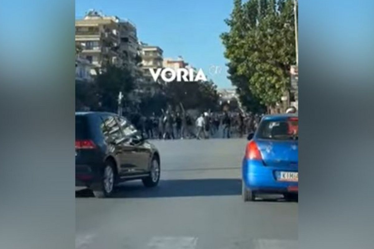 Θεσσαλονίκη: Νέο τρομακτικό βίντεο από το οπαδικό επεισόδιο και τη μάχη των χούλιγκαν