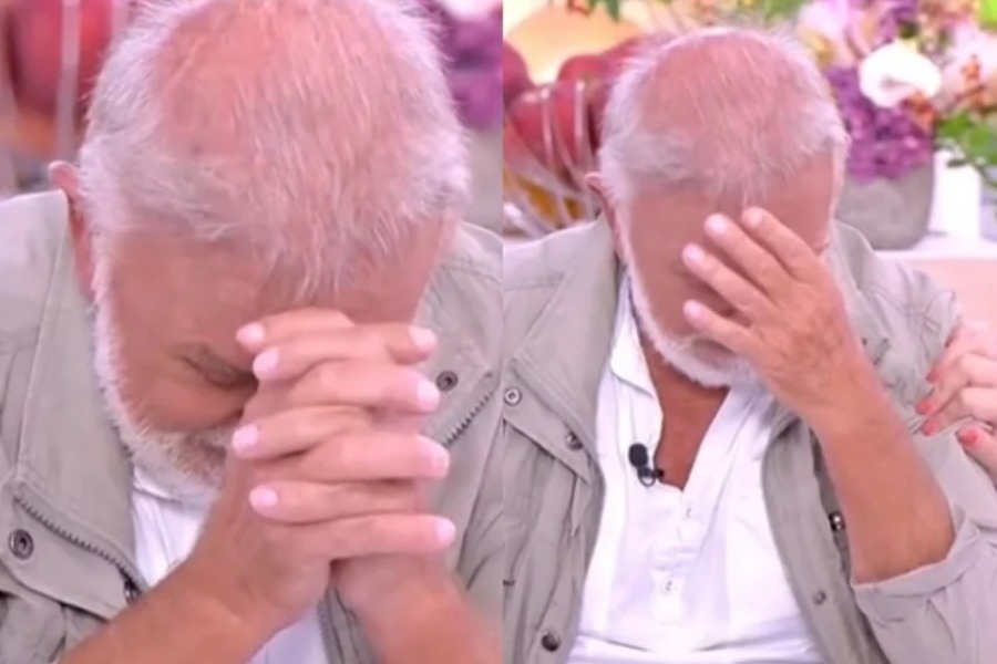 Ξέσπασε σε κλάματα on air ο Αργύρης Παπαργυρόπουλος