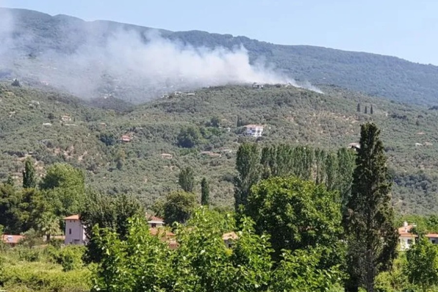 Φωτιά τώρα στο Πήλιο