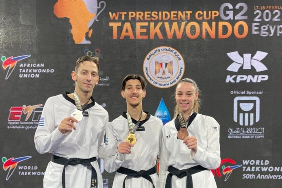 «Χρυσός» στο taekwondo ο Ραψομανίκης στο Presidents cup Africa!