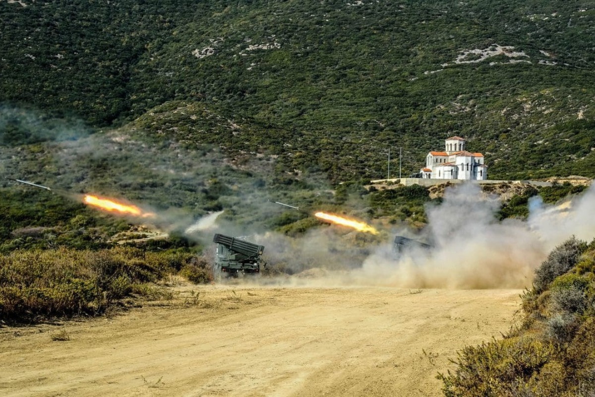 «Σείστηκε η γη» από τις εντυπωσιακές βολές Πυροβολικού