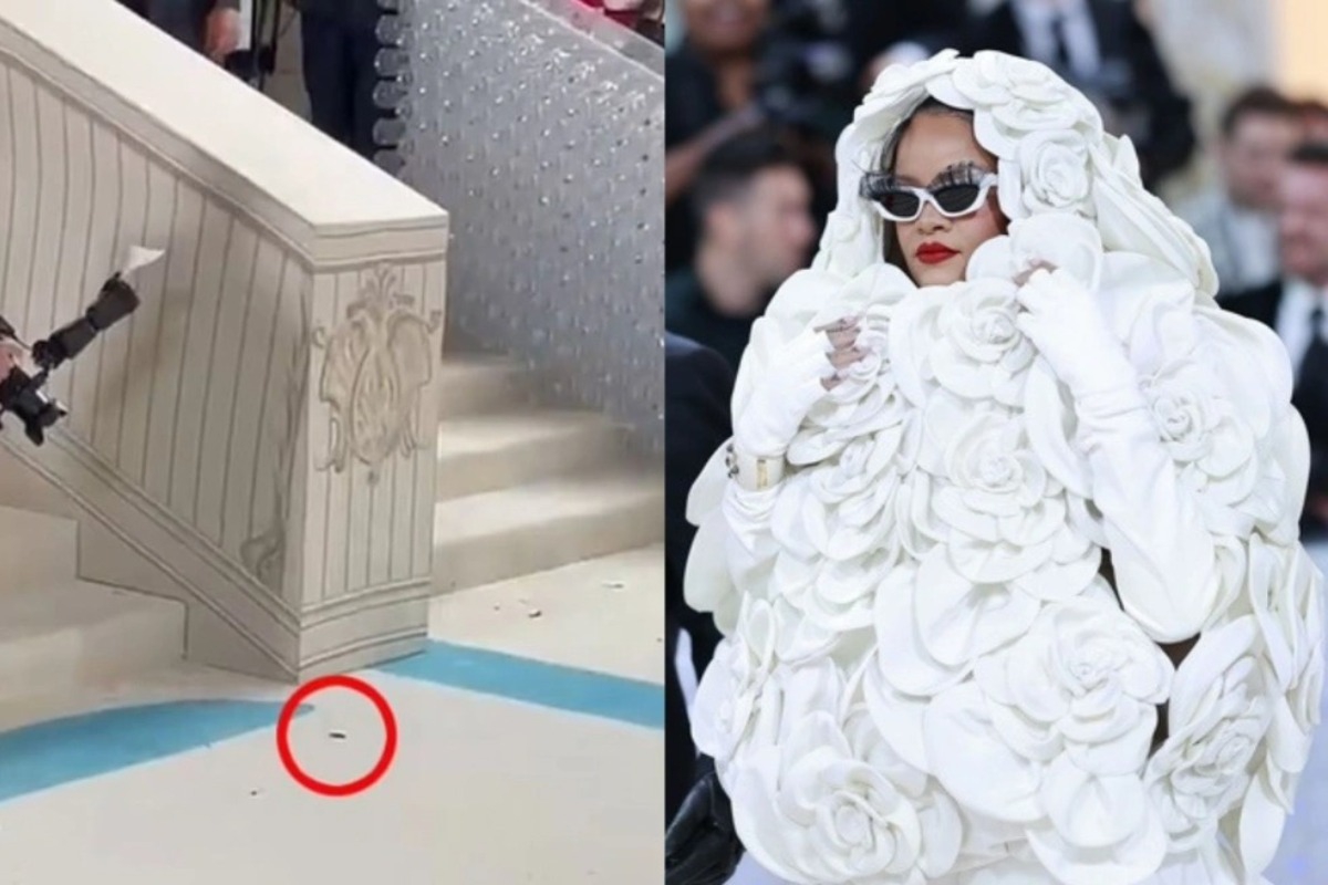 Viral η πασαρέλα ... κατσαρίδας στο Met Gala λίγο πριν βγει η Rihanna