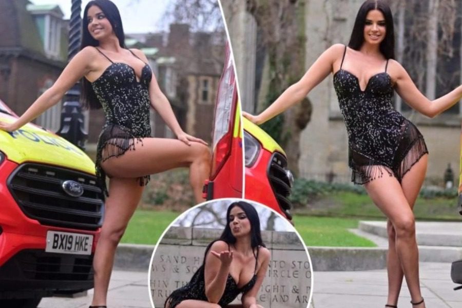 Ivana Knoll: Η «πιο σeξι οπαδός του Μουντιάλ» βγήκε στους δρόμους του Λονδίνου με τα… εσώρουχα