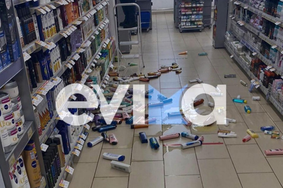 Σεισμός 5,1 Ρίχτερ στην Εύβοια: Οι πρώτες εικόνες από τις ζημιές