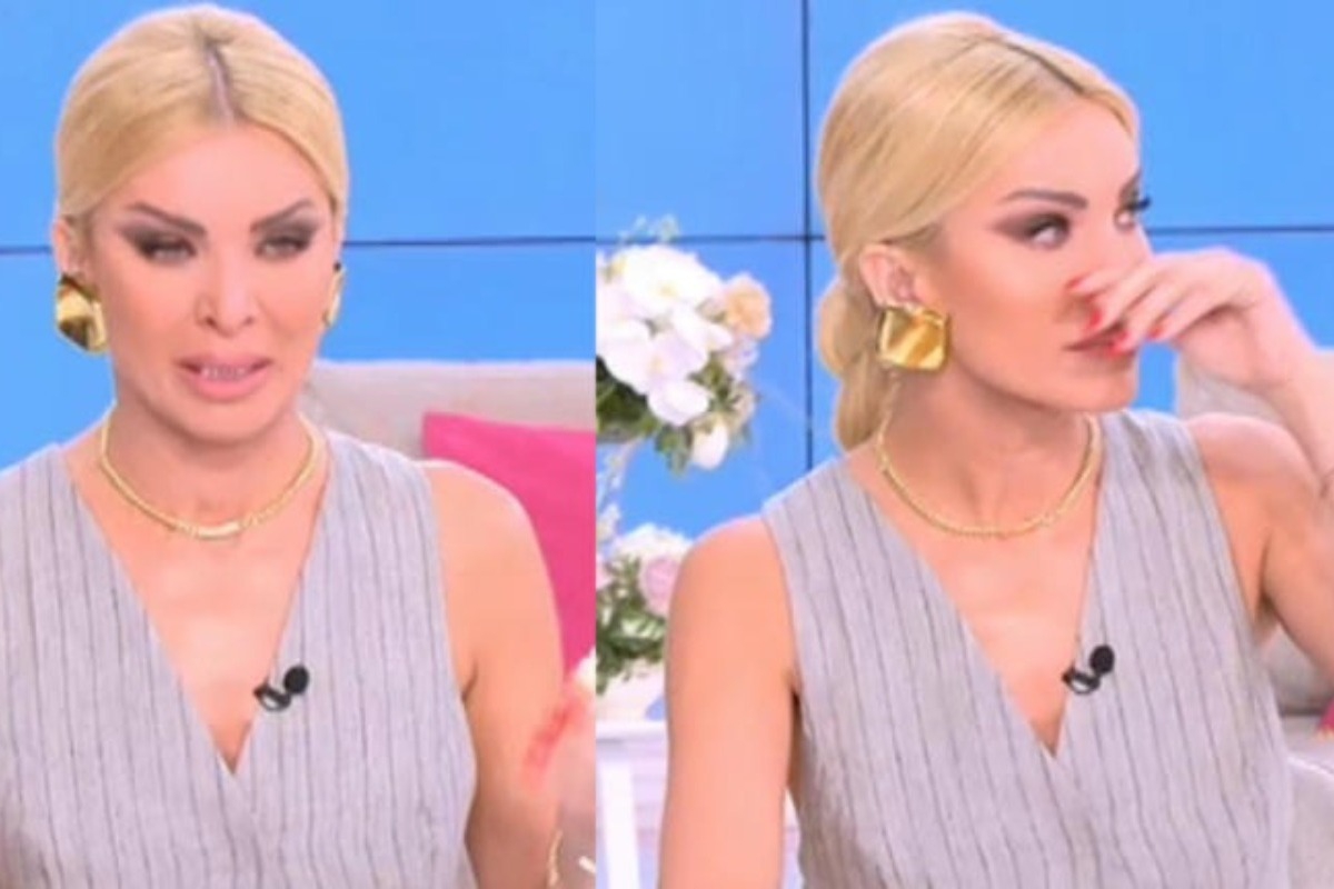 Η Κατερίνα Καινούργιου κατέρρευσε στον αέρα της εκπομπής: «Δεν αισθάνομαι καλά. Θα λιποθυμήσω…»