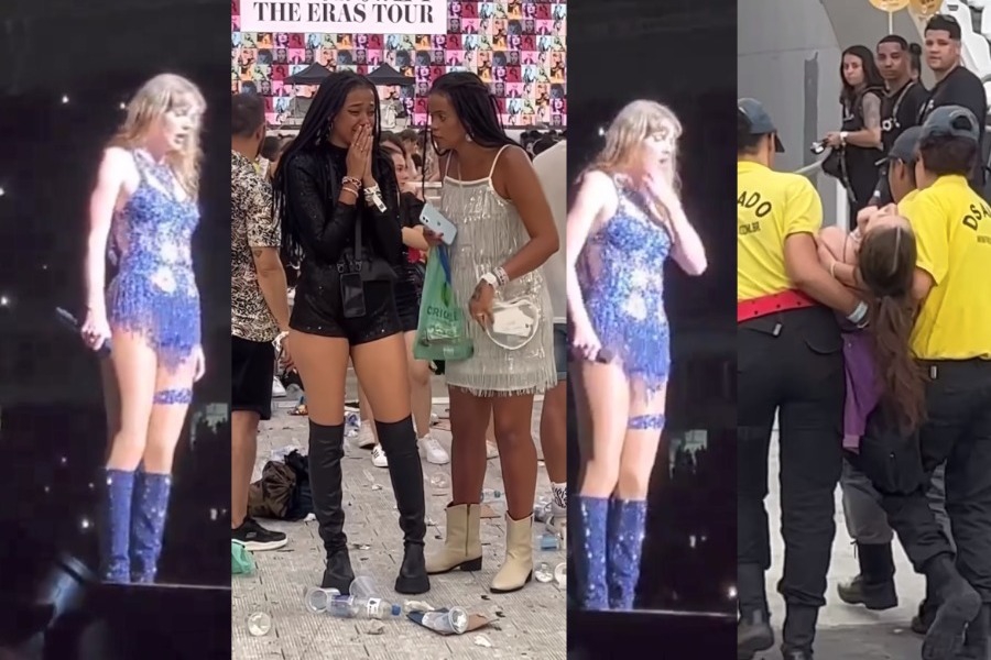 Ασχημες μέρες για την Taylor Swift στη Βραζιλία: Τα βίντεο με την ίδια, μια νεκρή φαν και ο παγκόσμιος σάλος