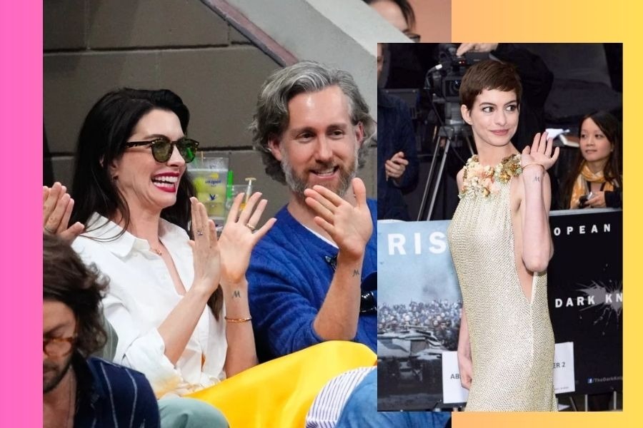 H υπέροχη ιστορία πίσω από το τατουάζ της Anne Hathaway