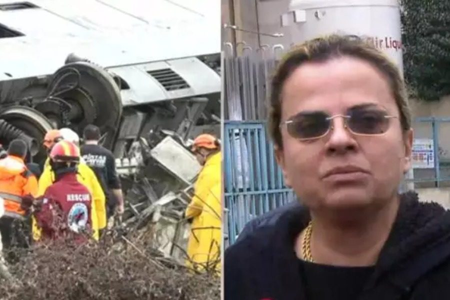 Σε απόγνωση συγγενής αγνοουμένου – «Ξέρω ότι ήταν στο πρώτο βαγόνι κι έχει σκοτωθεί»