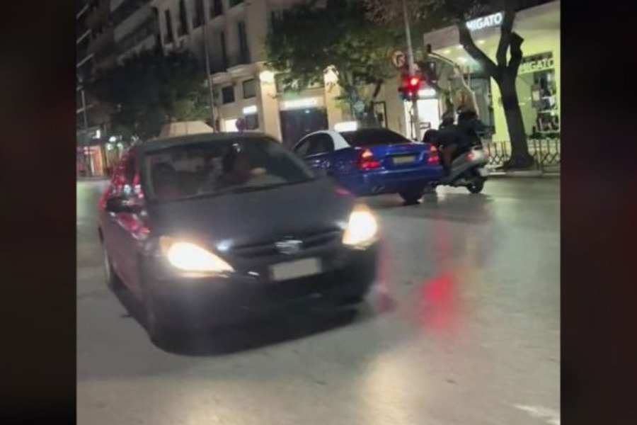 Θεσσαλονίκη: Οδηγός μπήκε ανάποδα στην... Τσιμισκή και έγινε viral