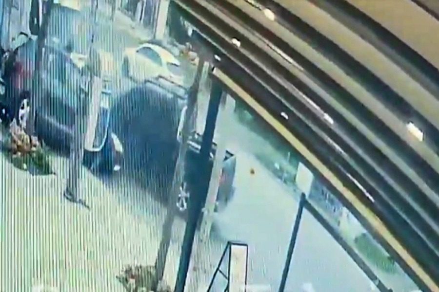 Βίντεο ‑ σοκ από το θανατηφόρο τροχαίο στη Θεσσαλονίκη