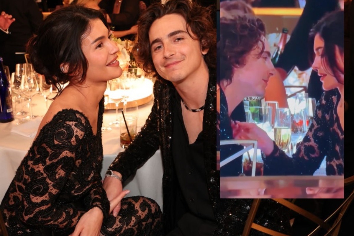 Χρυσές Σφαίρες 2024: Τα τρυφερά φιλιά της Kylie Jenner με τον Timothée Chalamet