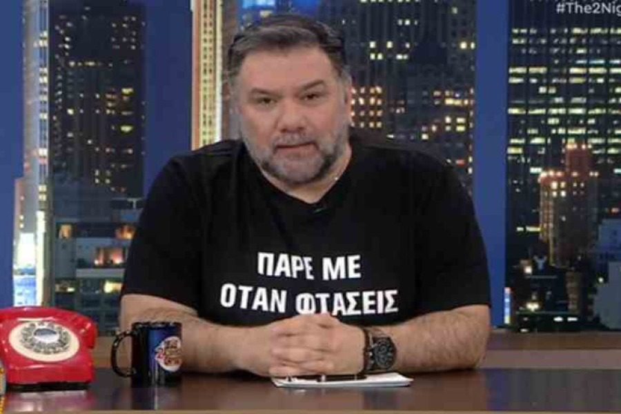 Γρηγόρης Αρναούτογλου για Τέμπη: «Έσπασαν μέσα μας όλα, είμαστε χίλια κομμάτια»