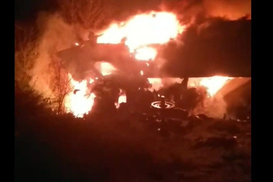 Λάρισα: Συγκλονιστικά βίντεο λίγα λεπτά μετά το δυστύχημα