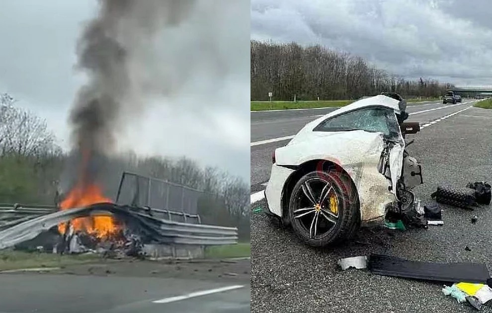 Τρομακτικό τροχαίο με Ferrari στην Ιταλία – Ένας 40χρονος dj και ένα μοντέλο κάηκαν ζωντανοί