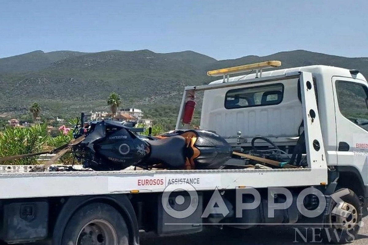 Σοκαριστικό τροχαίο στην Καλαμάτα: Έχασε τον έλεγχο της μηχανής του, έπεσε στη νησίδα και διαμελίστηκε