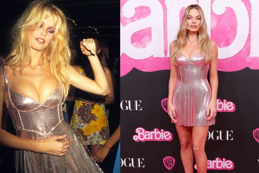 Margot Robbie VS Claudia Schiffer: Ποια το φόρεσε καλύτερα;