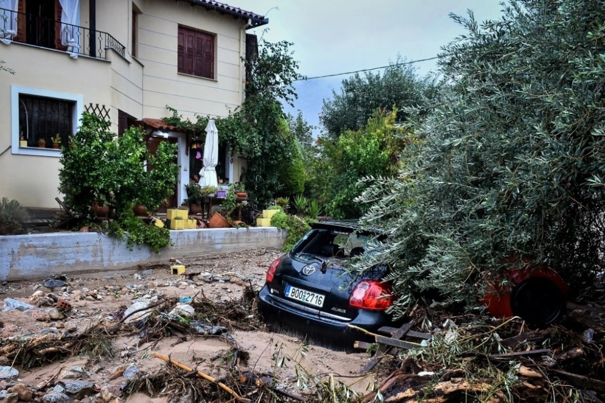 «Έσπασε» πάλι ο Κραυσίδωνας στον Βόλο ‑ Πλημμύρισαν τα υπόγεια του νοσοκομείου «Αχιλλοπούλειο»