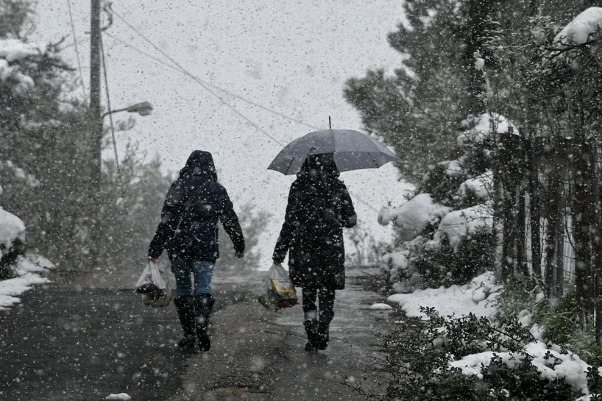 Έκτακτο δελτίο ΕΜΥ: Σε ποιες περιοχές θα χιονίσει