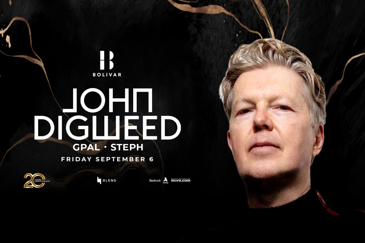 Ο John Digweed έρχεται στο Bolivar Beach Club