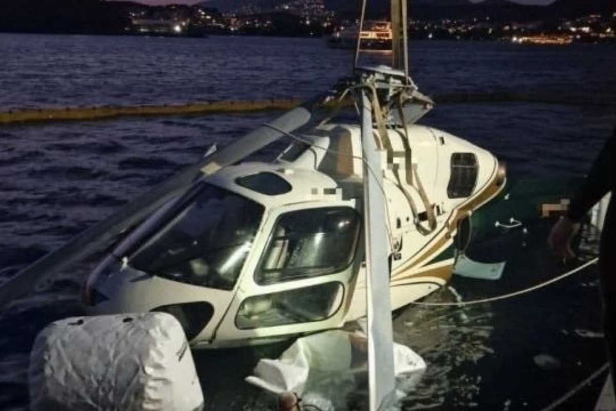 Συνελήφθη ο πιλότος του ελικοπτέρου που έπεσε στη Μαρίνα Αλίμου ‑ Η ανακοίνωση του Λιμενικού