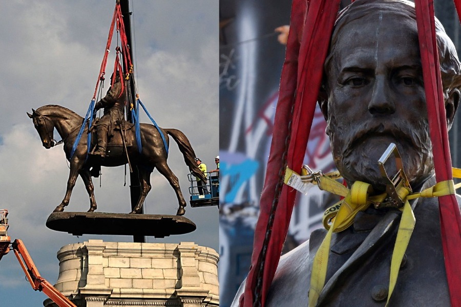 Ο Τραμπ ζητά την επιστροφή αγαλμάτων που διχάζουν τους Αμερικανούς στις πλατείες