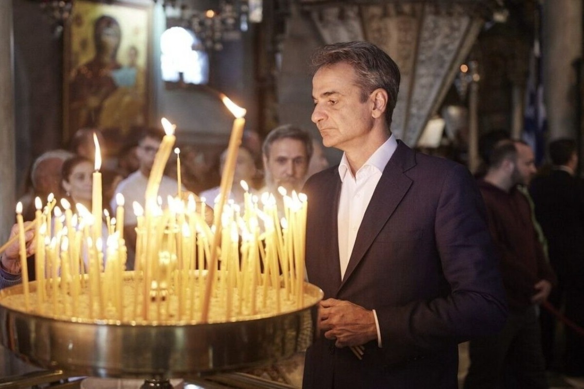 Στην Τήνο για Πάσχα ο πρωθυπουργός Κυριάκος Μητσοτάκης