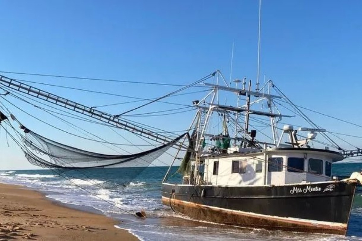 Απόκοσμο θαλάσσιο μυστήριο καθώς πλοίο‑φάντασμα ξεβράζεται στην παραλία της Φλόριντα