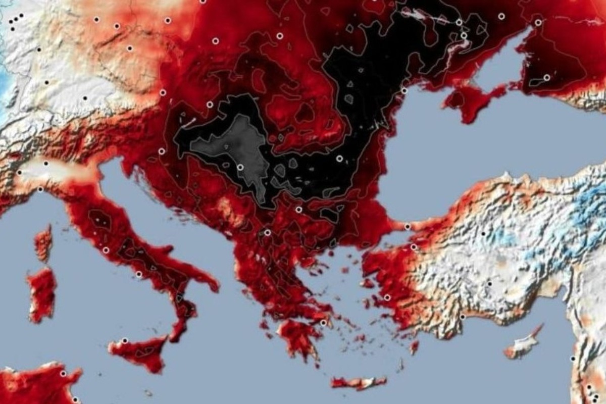 Έκτακτο δελτίο επιδείνωσης του καιρού ‑ Έρχονται θερμές αέριες μάζες από την Αφρική