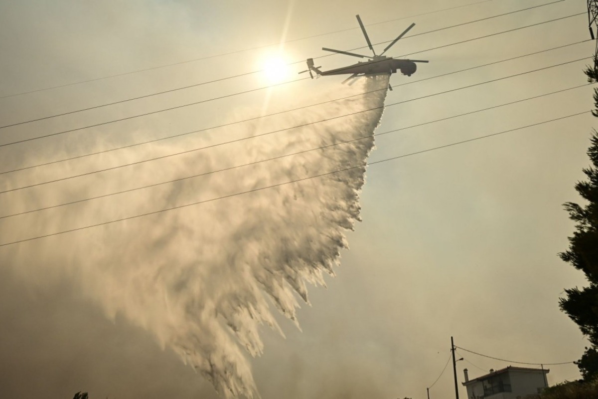 Φωτιά τώρα: Πυρκαγιά στον Αγιο Ραφαήλ στις Σέρρες ‑ Ήχησε το 112, εκκενώνεται ο οικισμός