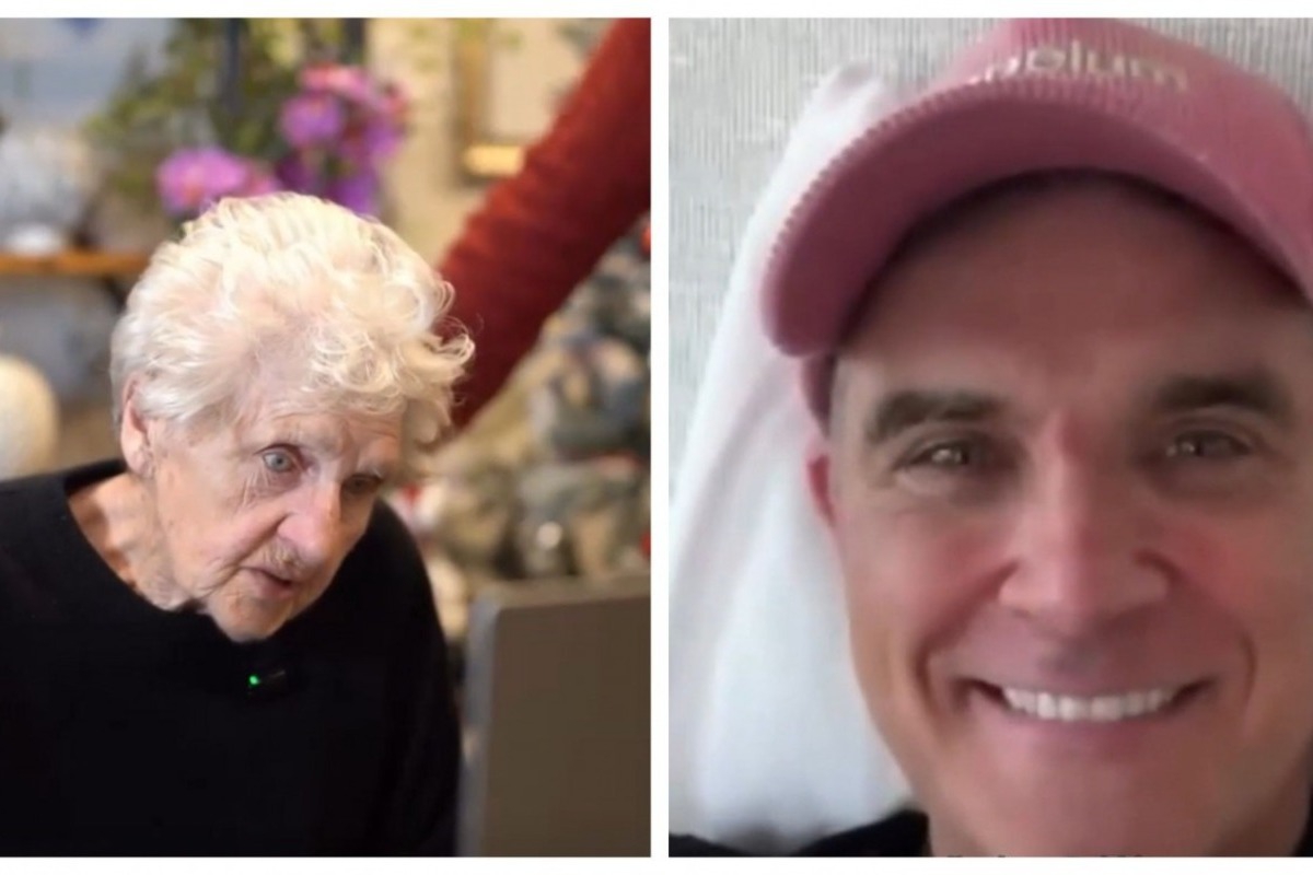 Ρόμπι Γουίλιαμς: Έκανε έκπληξη σε 94χρονη φανατική θαυμάστρια του ‑ Δείτε βίντεο