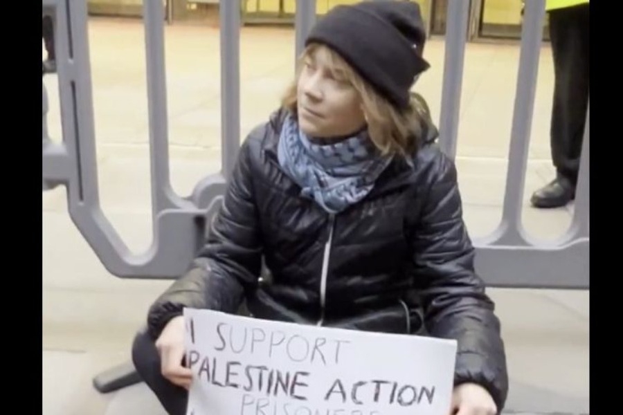 Βρετανία: Χειροπέδες στη Γκρέτα Τούνμπεργκ για επίδειξη πλακάτ ‑ Η στιγμή της σύλληψης