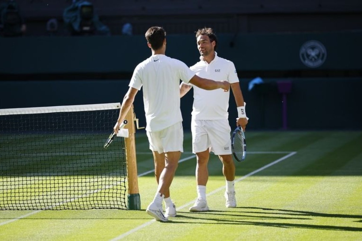 Wimbledon: Ο απίθανος πόντος του Φονίνι επί του Αλκαράθ που έκανε το κοινό να ουρλιάζει ‑ Βίντεο