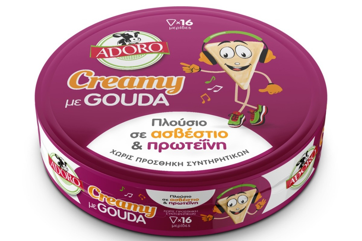 Ήρθαν τα πιο λαχταριστά Adoro Creamy Τριγωνάκια με Gouda!