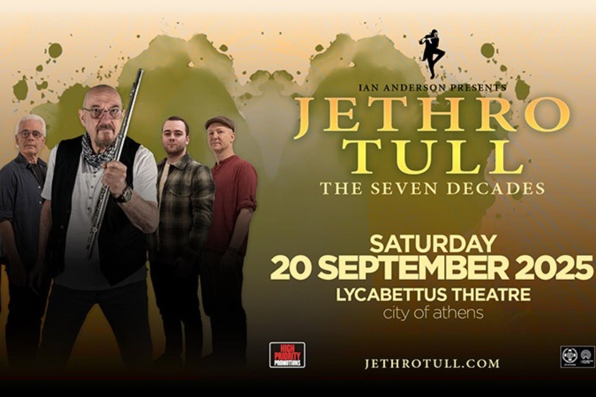 Jethro Tull ζωντανά στο Λυκαβηττό!