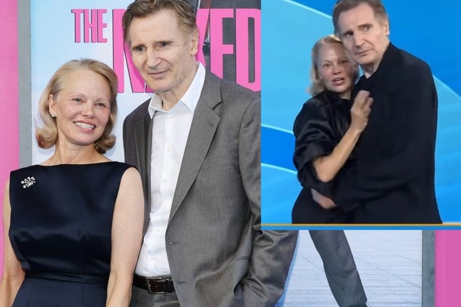 Φούντωσαν οι φήμες: Pamela Anderson και Liam Neeson σε... τρυφερή φάση