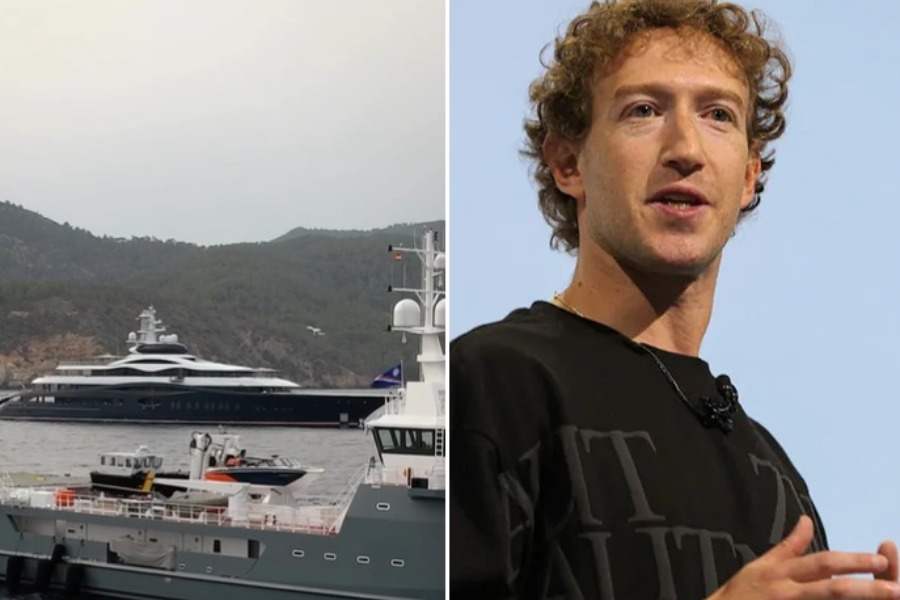To Mega yacht του Μαρκ Ζούκερμπεργκ έριξε άγκυρα στα ανοιχτά του Αλεποχωρίου