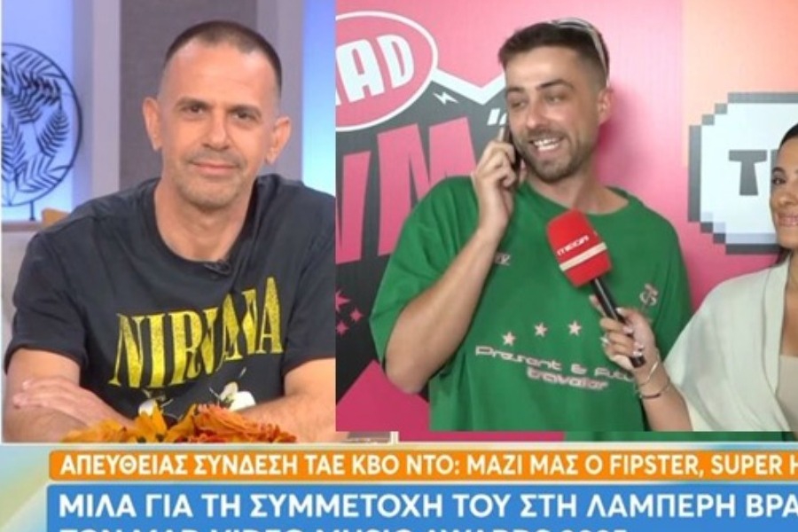 Fipster σε Σαράντο, live on air: «Δεν μιλάω στο τηλέφωνο με ανθρώπους που με λένε ζώο στην τηλεόραση»