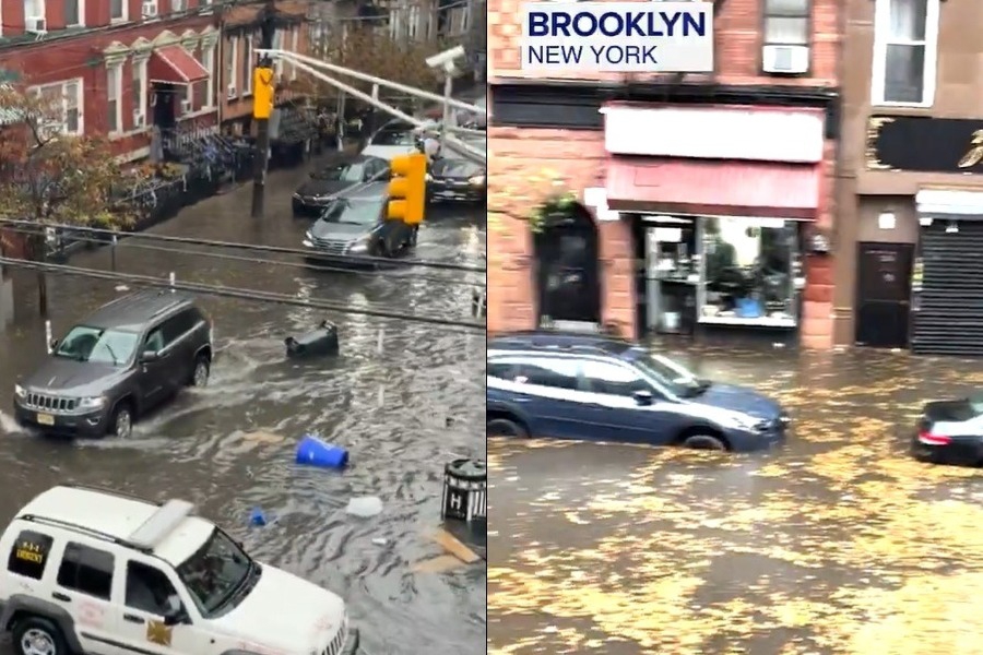 Ρεκόρ βροχόπτωσης στη Νέα Υόρκη: Δύο νεκροί σε πλημμυρισμένα υπόγεια
