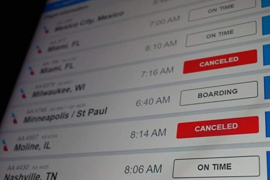 ΗΠΑ: Αναταράξεις στα αμερικανικά αεροδρόμια ‑ Ακυρώθηκαν 1.000 πτήσεις