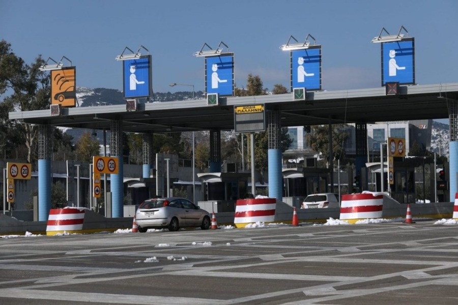 Ακριβότερα τα διόδια σε Αττική Οδό και αυτοκινητοδρόμους από την 1η Ιανουαρίου