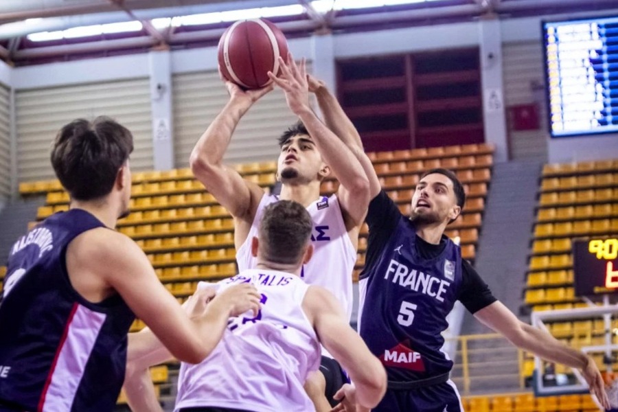 Ελλάδα – Γαλλία 70‑72: Ήττα από τις βολές και αποκλεισμός στους «8» του Eurobasket U20