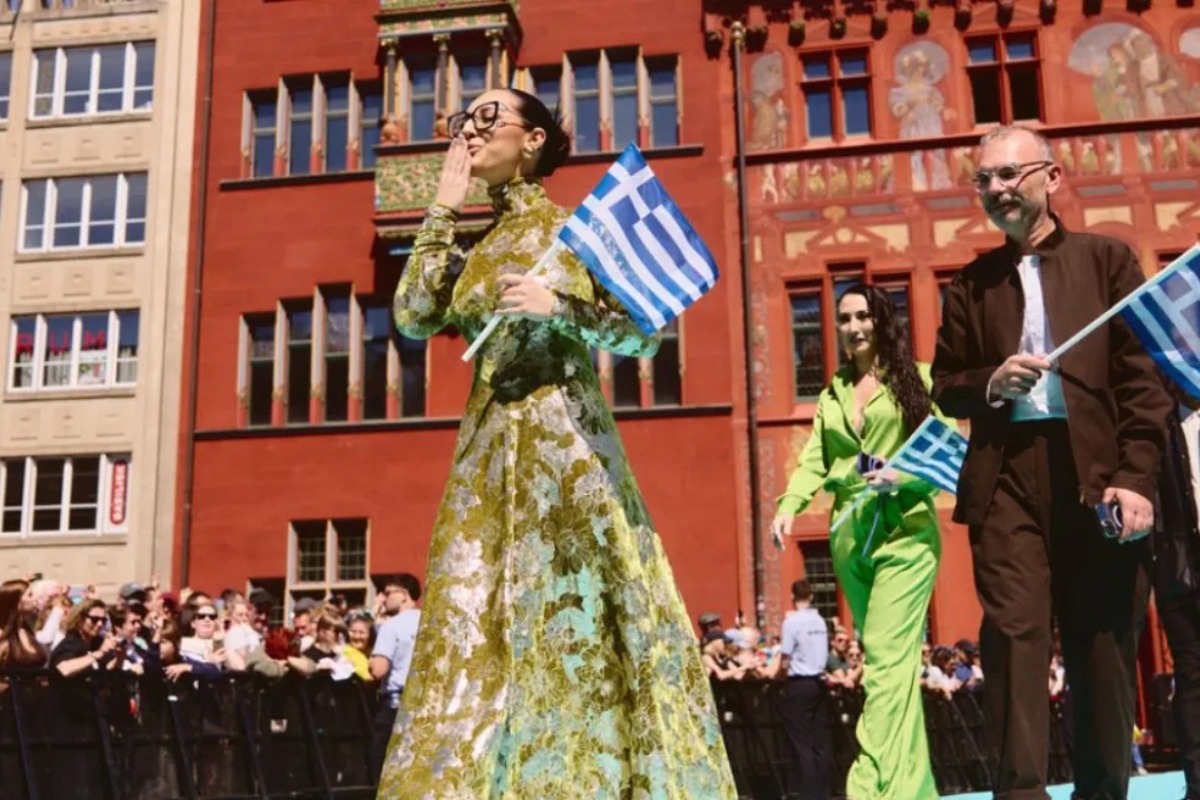 Eurovision 2025: Η εμφάνιση της Κλαυδίας στο Τιρκουάζ Χαλί