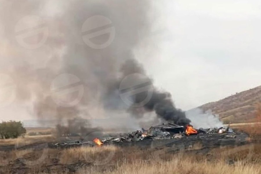 Συντριβή τουρκικού στρατιωτικού αεροσκάφους στη Γεωργία: Νεκροί και οι 20 επιβαίνοντες