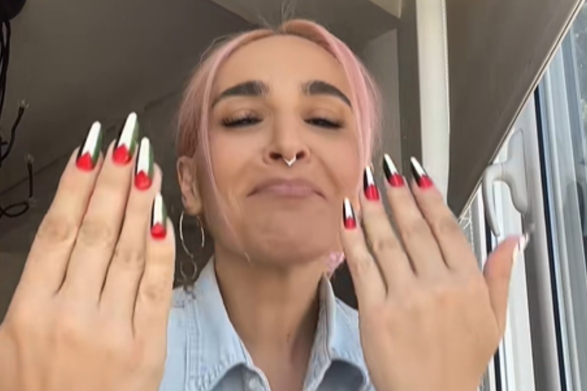Γιάννα Τερζή: Χορεύει στο TikTok με… μανικιούρ την παλαιστινιακή σημαία