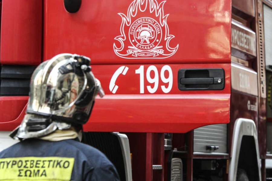 Θεσσαλονίκη: Φωτιά σε εταιρία ανακύκλωσης στη ΒΙ.ΠΕ. Σίνδου – Ήχησε το 112