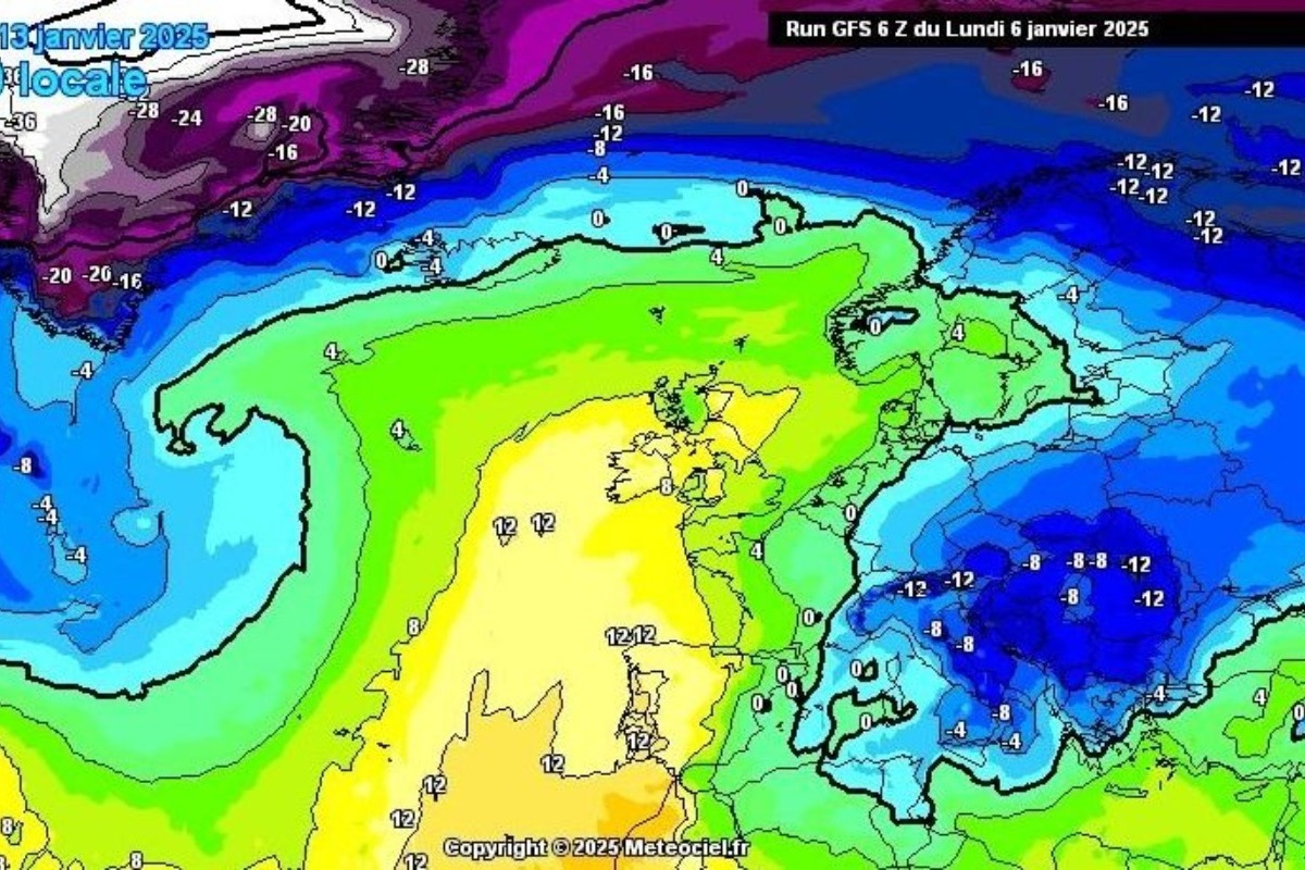 Καιρός: Στα λευκά όλη Ελλάδα ‑ Η πρόβλεψη του GFS για χιόνια και στην Αττική