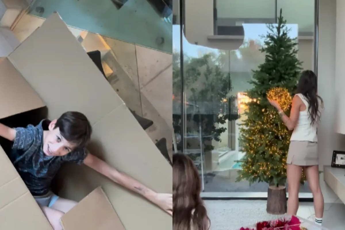 Καράβας – Ψαρρού: Το απρόοπτο κατά τον στολισμό του Χριστουγεννιάτικου δέντρου με τα παιδιά τους