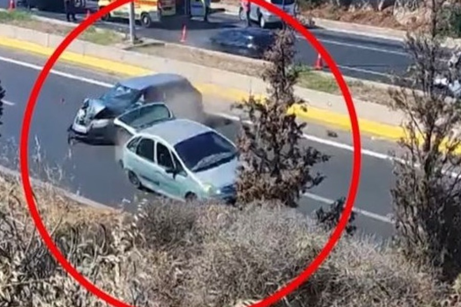Διπλό ατύχημα στην Κρήτη: Xάζευαν καραμπόλα και τράκαραν μεταξύ τους