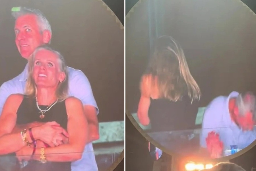 Η «kiss cam» των Coldplay «έκαψε» παντρεμένο CEO και συνεργάτιδά του