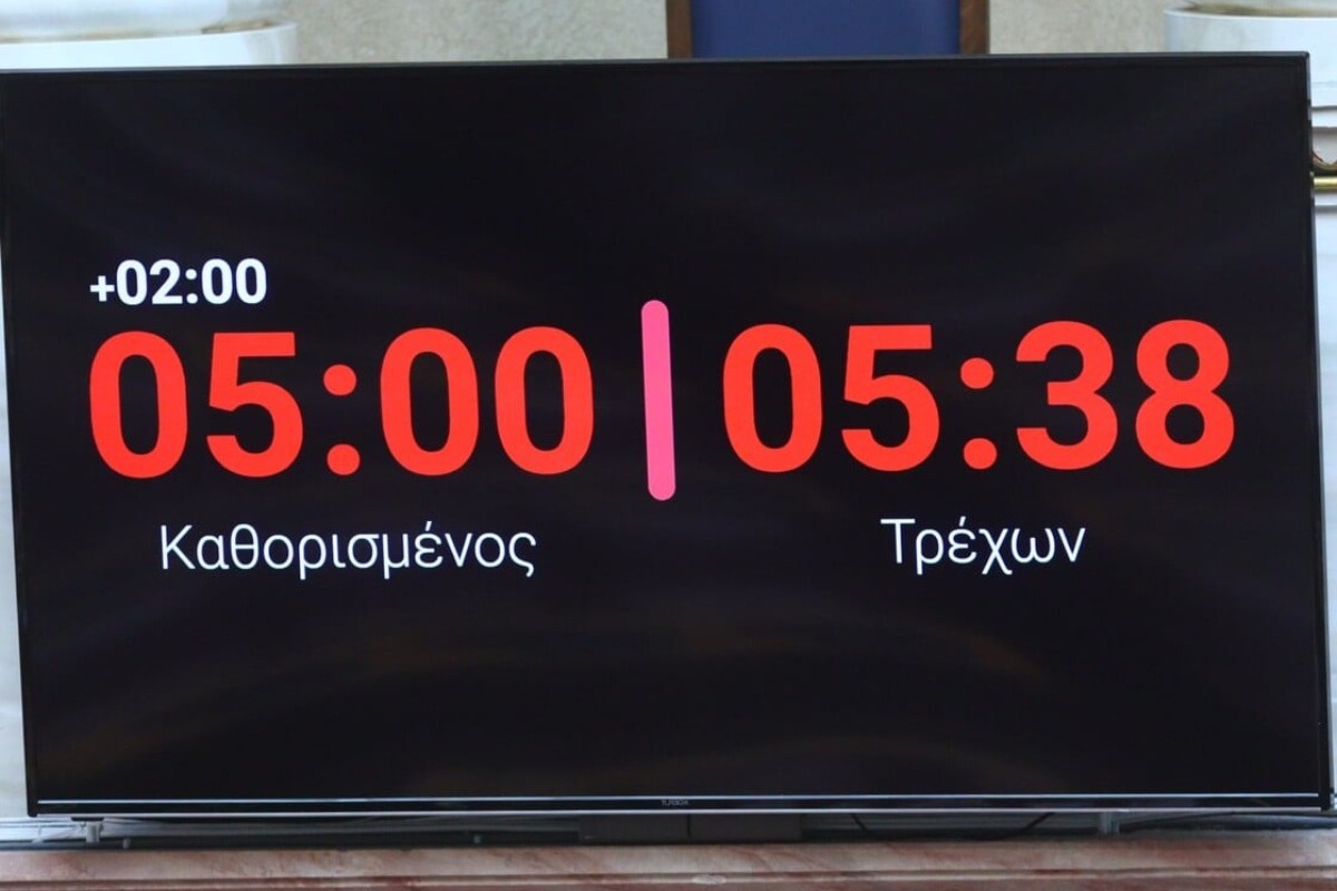 Πρεμιέρα για τον «κόφτη» στη Βουλή: Σε ποιον βουλευτή εφαρμόστηκε για πρώτη φορά